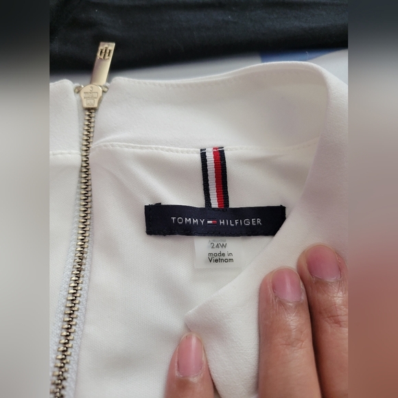 Plus size Tommy hilfiger womens mock collar sleeveless dress size 24w in… - Picture 6 of 11